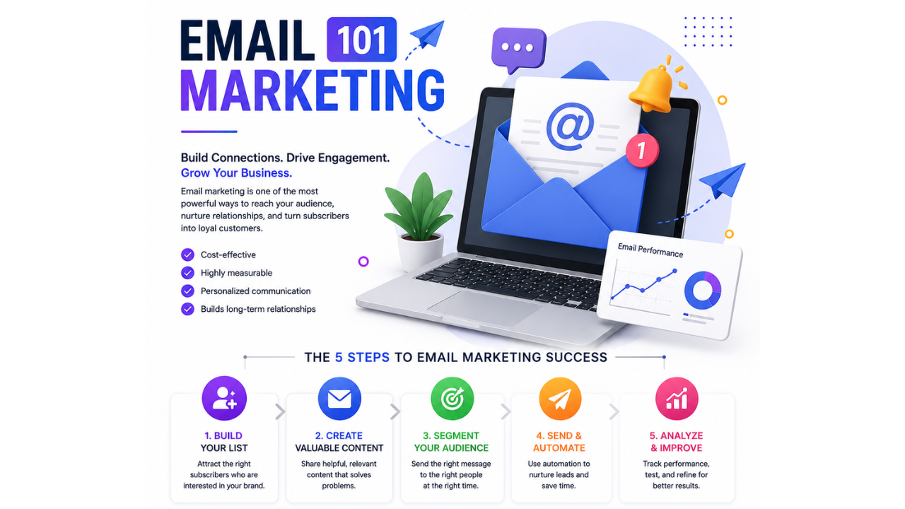 Email Marketing for small business 101 : How to Build a List That Actually Converts