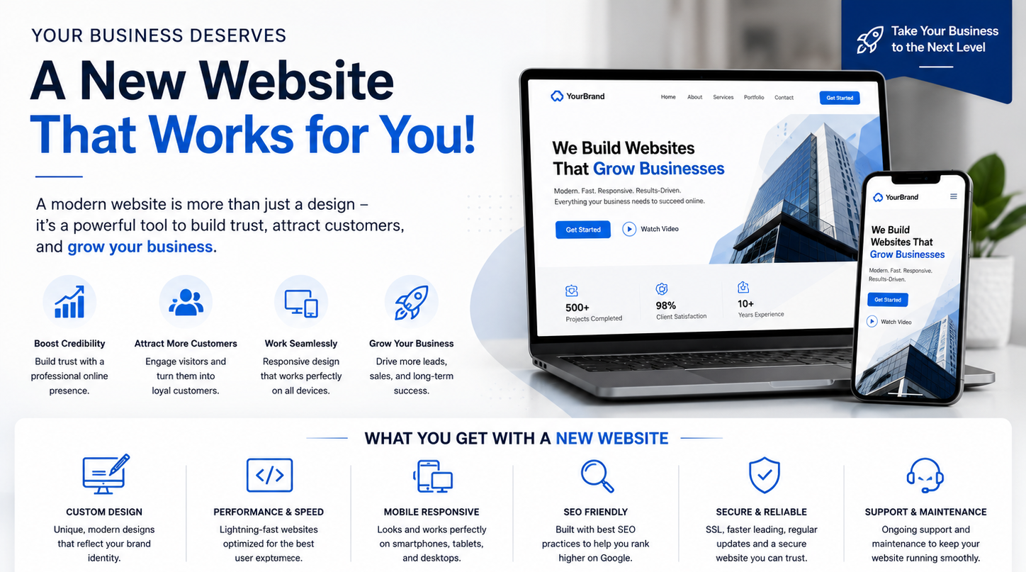 Future-Proof Your Business: 5 Clear Signs You Need a New Website in 2026
