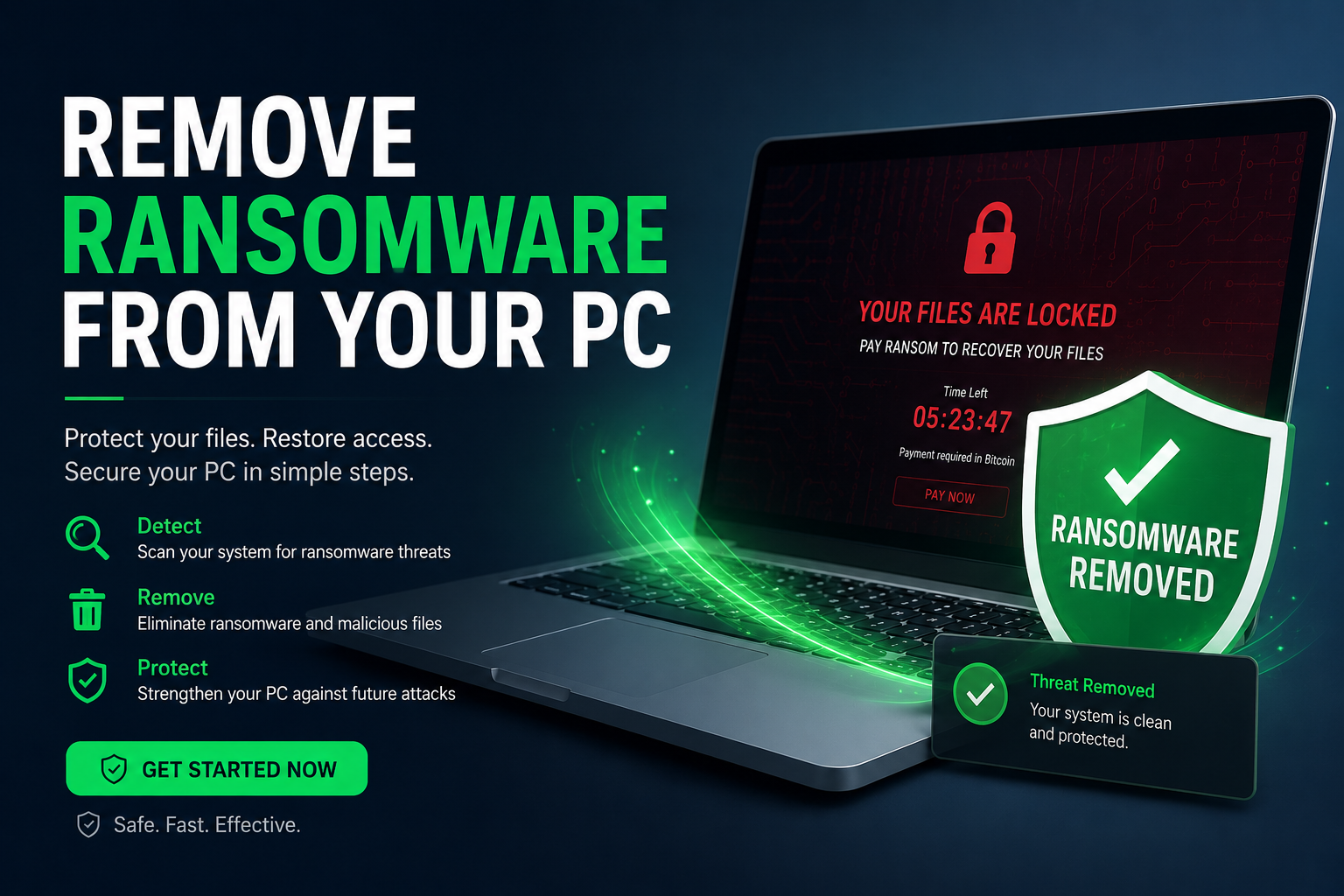 How to Remove Ransomware from Your PC — Windows 10 & 11 Guide (2026)