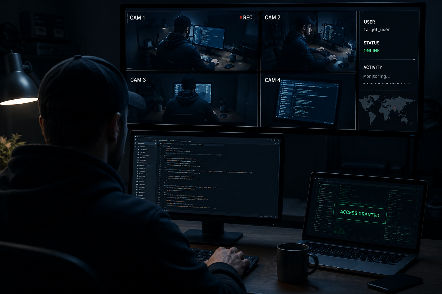 Is someone monitoring my computer? What to do?