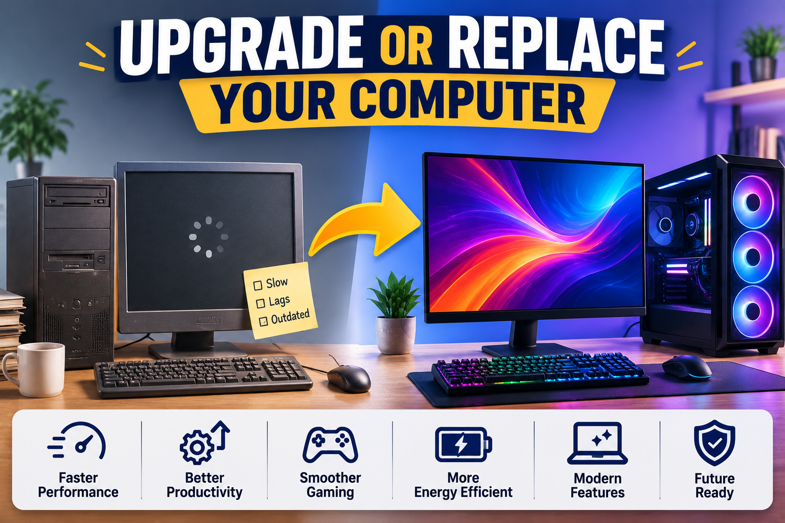 Upgrade or Replace Your Computer? A Full Cost Breakdown (2026)