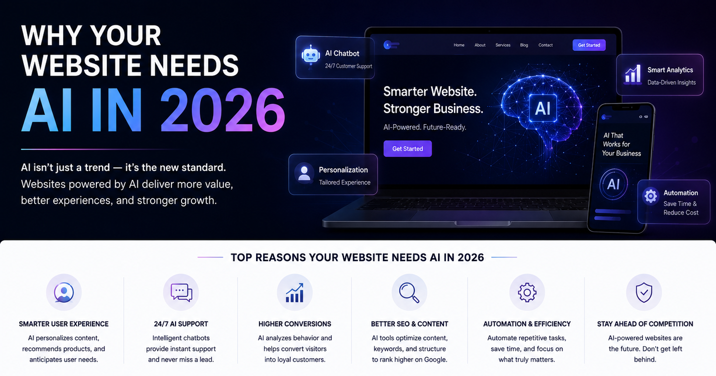Why your website need AI in 2026